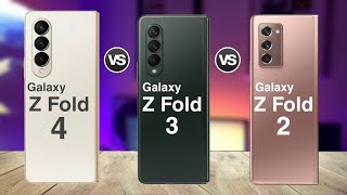 Samsung Galaxy Z Fold 4 Vs Samsung Galaxy Z Fold 3 Vs Samsung Galaxy Z Fold 2 |