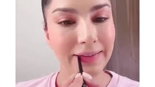 Sunny Leone Makeup - lipstick  sexy video