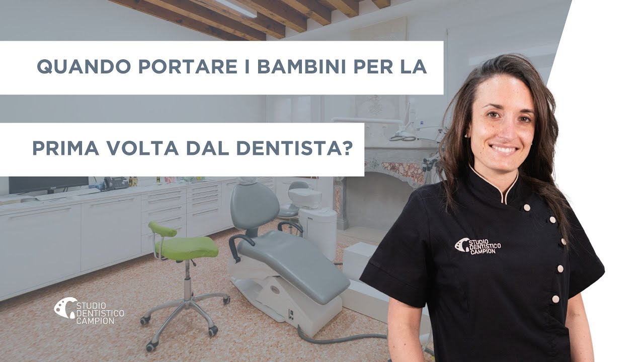 Quando Portare I Bambini Per La Prima Volta Dal Dentista? - YouTube