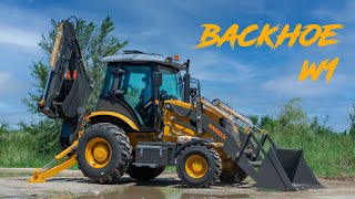 W1 BACKHOE Unleash Versatility: Introducing Our Powerful Backhoe Loader!