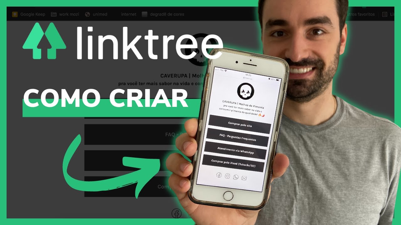 Linktree: Como Colocar LINK NA BIO Do Instagram - YouTube