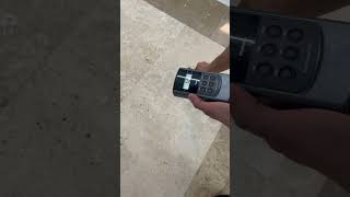 Travertine gloss testing