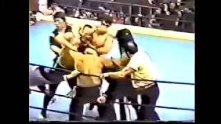 Kuniaki Kobayashi \u0026 Norio Honaga vs. Nobuhiko Takada \u0026 Kazuo Yamazaki (3/19/88)