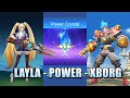 LAYLA REVAMP, POWER CRYSTAL AND X.BORG FLAMES