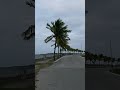 Malecón de Caibarién Villa Clara Cuba tarde con mucho viento y frío.