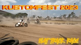 Flat Track Race Invasion on Kustom Fest 2023