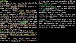 Opt1 1 1 Call Options