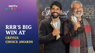 Another Big Win For SS Rajamouli's 'RRR'. This Time At Critics Choice Awards