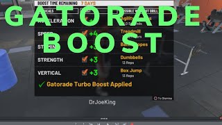 How to get Gatorade Boost 2k21 and gym rat
