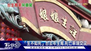 國際認證第一! CIA預測台生育率「吊車尾」｜TVBS新聞