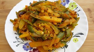 ଆଳୁ ପୋଟଳ ଭଜା / Odia Alu Potala Bhaja / Pointed Gourd and Potato Stir Fry / Parbal Alu ki sabji