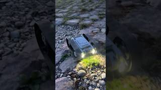 Drive with a #mini #robot UGV along a river