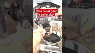 Cara ganti seal selahan motor gigi #motormatic #bengkelmotor #gantisealselahan #videoshort