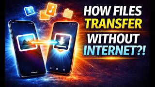 How Files Transfer Without Internet (Bluetooth + WiFi Explained)