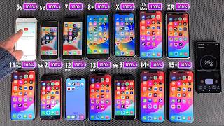 Every REFURBISHED iPhone battery test!