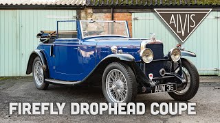 1933 Alvis Firefly Drophead Coupe