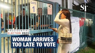 Woman arrives at polling station after ballots closed and misses opportunity to vote