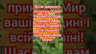 Всім Мирного початку Осені! #побажання  #осінь #жоржини