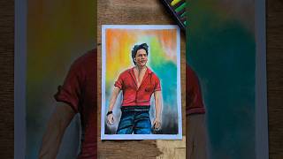 Shahrukh Khan Realistic Painting | #shorts #painting #shahrukh #jawan #drawing #trendingshorts