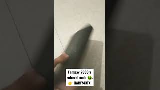 fampaycard unboxing and  2000rs referral code👉 HABIY43TX #unboxing