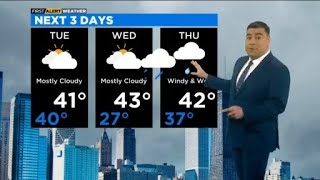 Chicago First Alert Weather: Clouds and rain