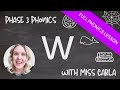 LETTER w w sound Phase 3 Phonics FULL LESSON TEACH READING and WRITING Learn the Alphabet teaching