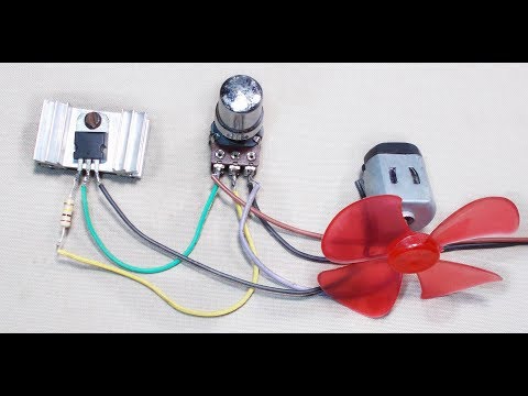 Tutorial- Simple DC Motor Speed Control Circuit | How to Make an Universal DC Motor Speed Controller Tutorial- Simple DC Motor Speed Control Circuit | How to Make an Universal DC Motor Speed Controller