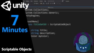 Unity Scriptable Objects for Beginners