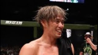 記者のある質問にめちゃくちゃ喜ぶ金原正徳【RIZIN】