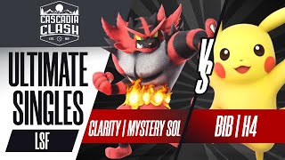 Clarity | Mystery Sol vs BiB | H4 - Ultimate Singles Losers Semis - Cascadia Clash