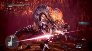 【MHW】狂乱のエルドラド 追跡レベル1 ペア(弓→チャアク×ライト→片手剣) 大角破壊 16'16\