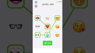 Emoji DOP #brain #matching #game #drwaing #level258