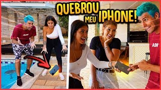 ELAS PEDIRAM MEU IPHONE 11 NOVO EMPRESTADO E QUEBRARAM!! - TROLLANDO REZENDE [ REZENDE EVIL ]