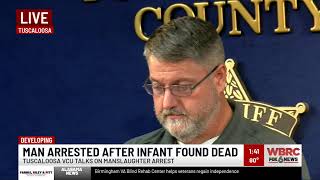 Authorities speak about father being arrested after 1-year-old found dead