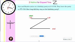Z Method for Elapsed Time