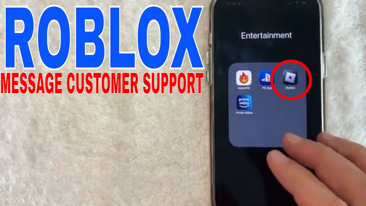 How To Message Roblox Customer Support 🔴 - YouTube