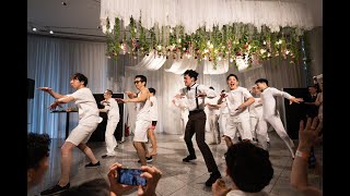 【HAKU WEDDING】ダンスショーケースにライブにDJ！！ 総勢300名のゲストとつくるクラブイベントのような心踊る空間  | オリジナルウェディングのHAKU