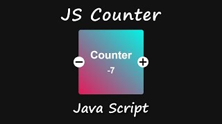 JS Counter | JavaScript Tutorial