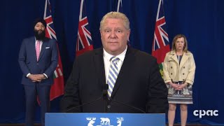 Ontario Premier Doug Ford provides COVID-19 update – May 15, 2020