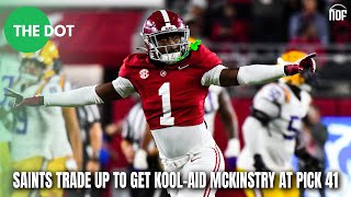 Saints trade up and add All-American CB out of Alabama Kool-Aid McKinstry at pic