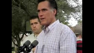 Mitt Romney responds to McCain's attack about Iraq