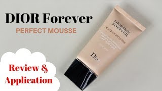 New DIOR Forever Perfect mousse | Review \u0026 Application | Angela van Rose