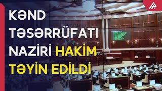 İnam Kərimov Ali Məhkəmənin hakimi təyin edildi - APA TV