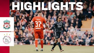 Special day at Anfield for a good cause ♥️ | Highlights Liverpool Legends - Ajax Legends