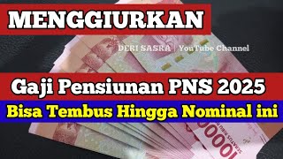 MENGGIURKAN, Gaji Pensiunan PNS 2025 Bisa Tembus Hingga Nominal ini