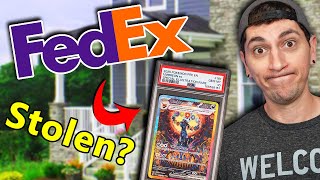 Is Fed Ex STEALING Peoples PSA Graded Pokemon Cards Before Delivery?