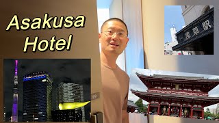 New budget hotel in front of Asakusa Station (Tobu Hotel) #东京浅草站#性价比高#酒店