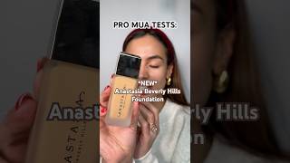 PRO MUA TESTS VIRAL FOUNDATION!🤔👀 #makeupreview #makeupshorts #shorts