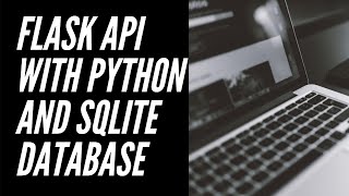 Linking our Flask API to a SQLite Database in Python - Python API Tutorial Part 3!