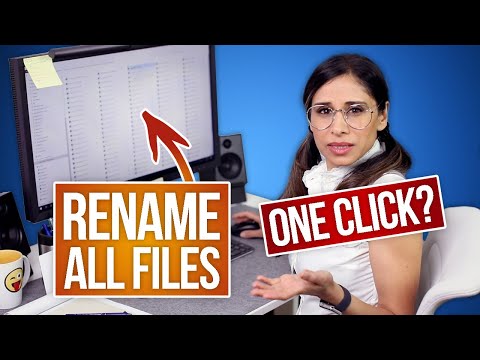 Easily Rename All Files In Folders (NOOB vs PRO) & rename files based on an Excel table with PAD